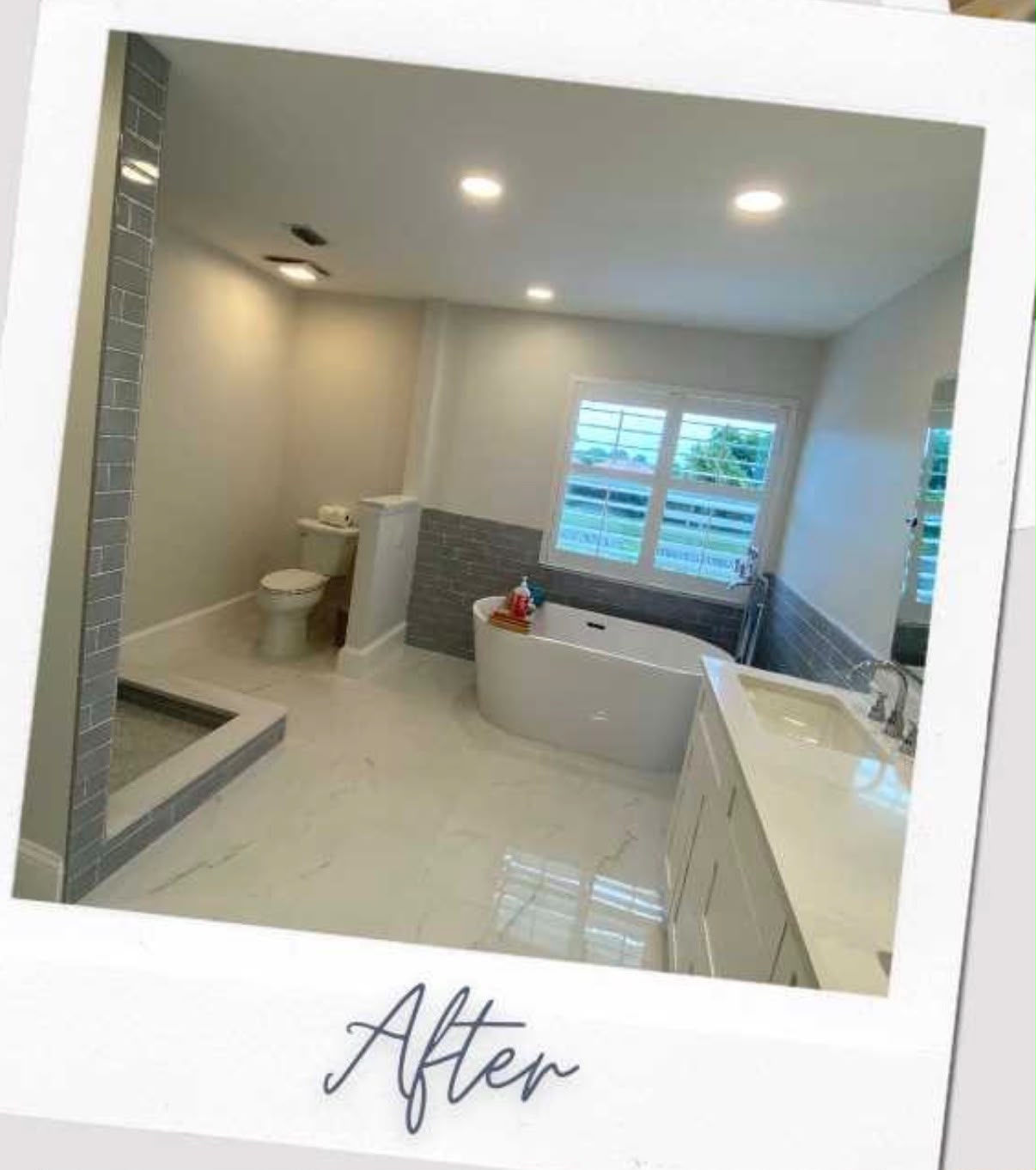 Master bathroom finished