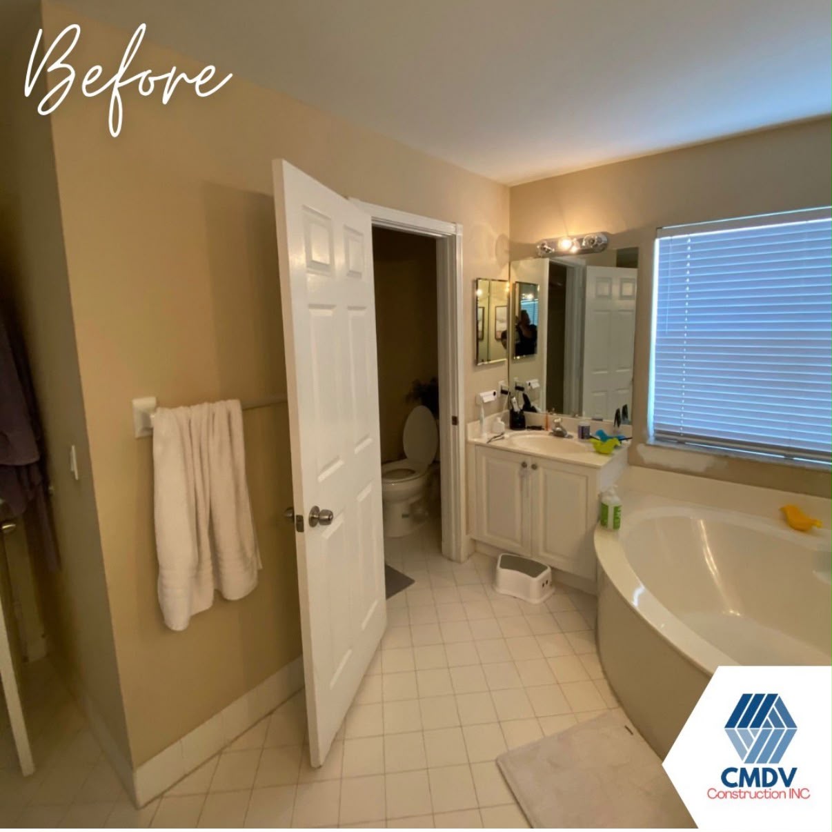 Master bathroom remodel